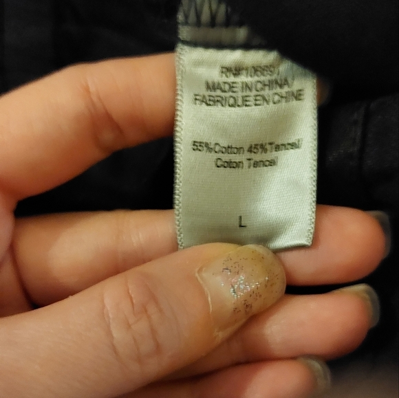 Ybf black jumpsuit size L - Picture 3 of 11